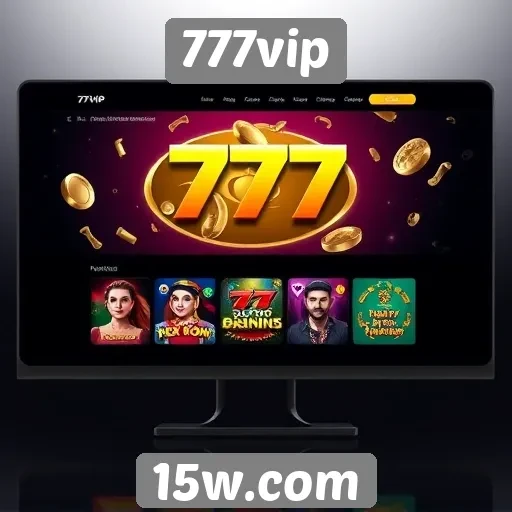 Experiência do usuário no 777vip pelo design e navegação